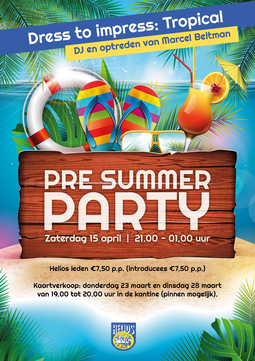 *UPDATE* Pre-Summer party 15 april