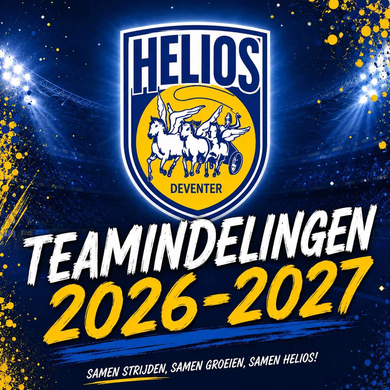 Jeugdindeling seizoen 2026-2027